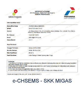 Certificate 1